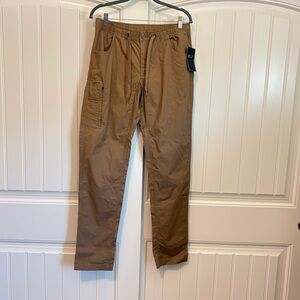 NWT BYLT the BYLT pant in khaki new with tags size large